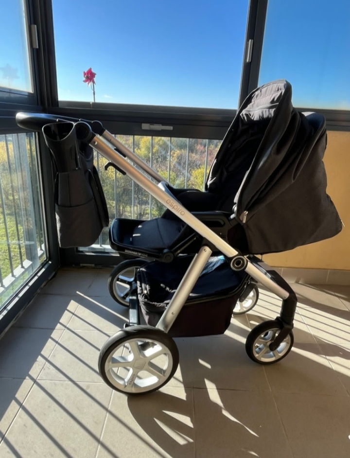 Kočárek Espiro Next Melange dvojkombinace - 2