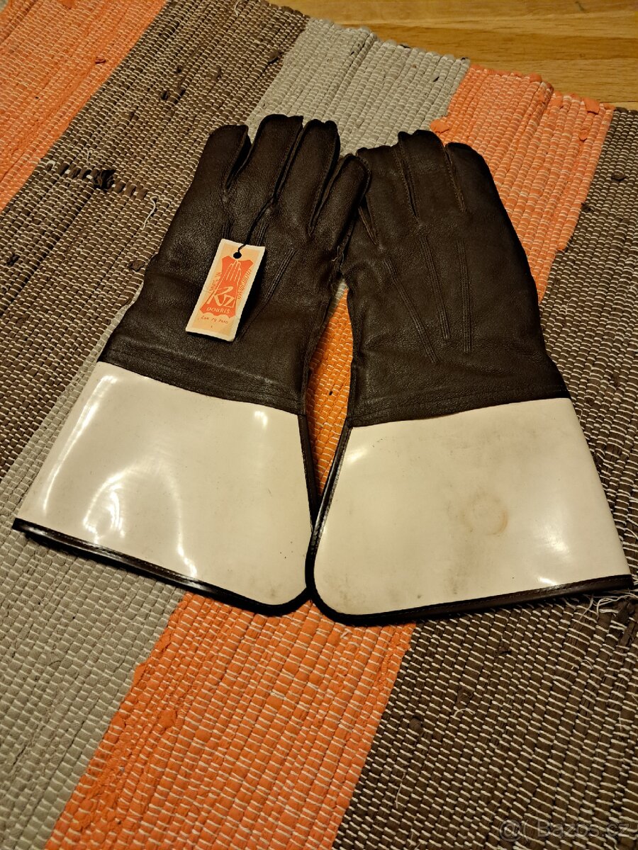 Bílé VB/SNB rukavice - 2