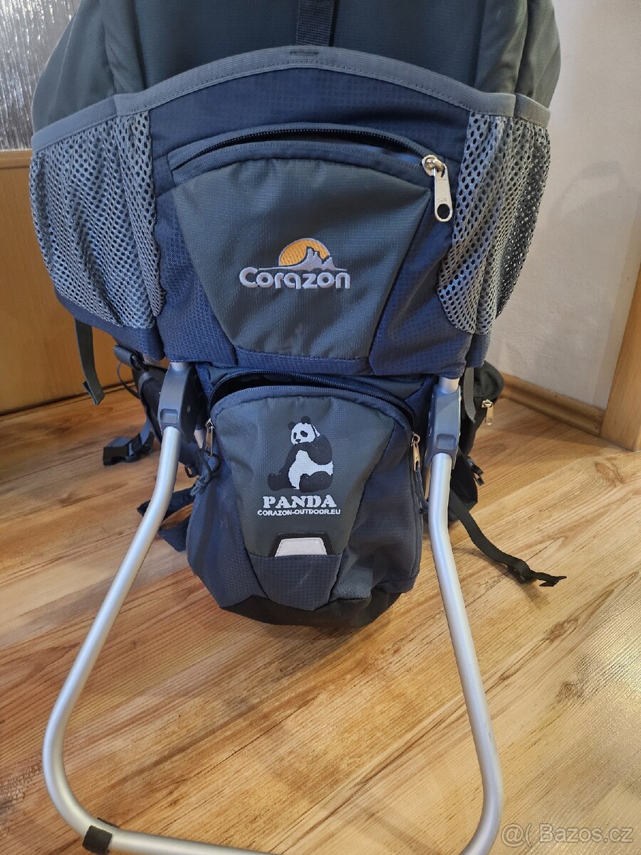 Sedačka, nosítko, krosna na dítě Corazon Panda - 2