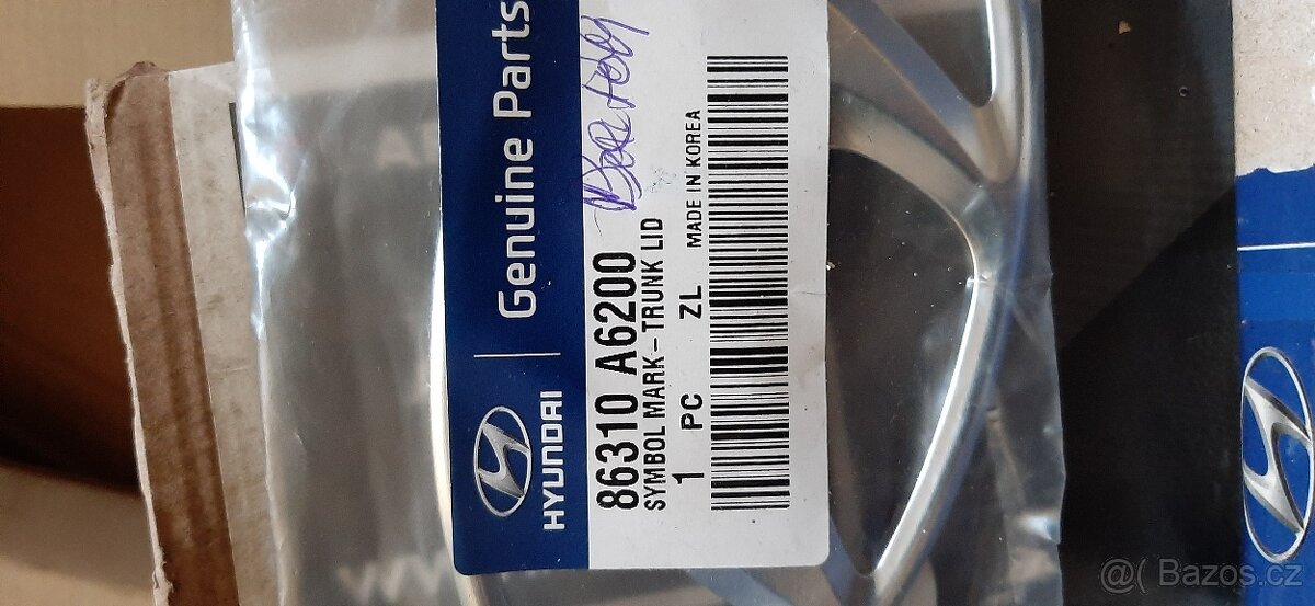 Znaky HYUNDAI ORIGINÁL - 2