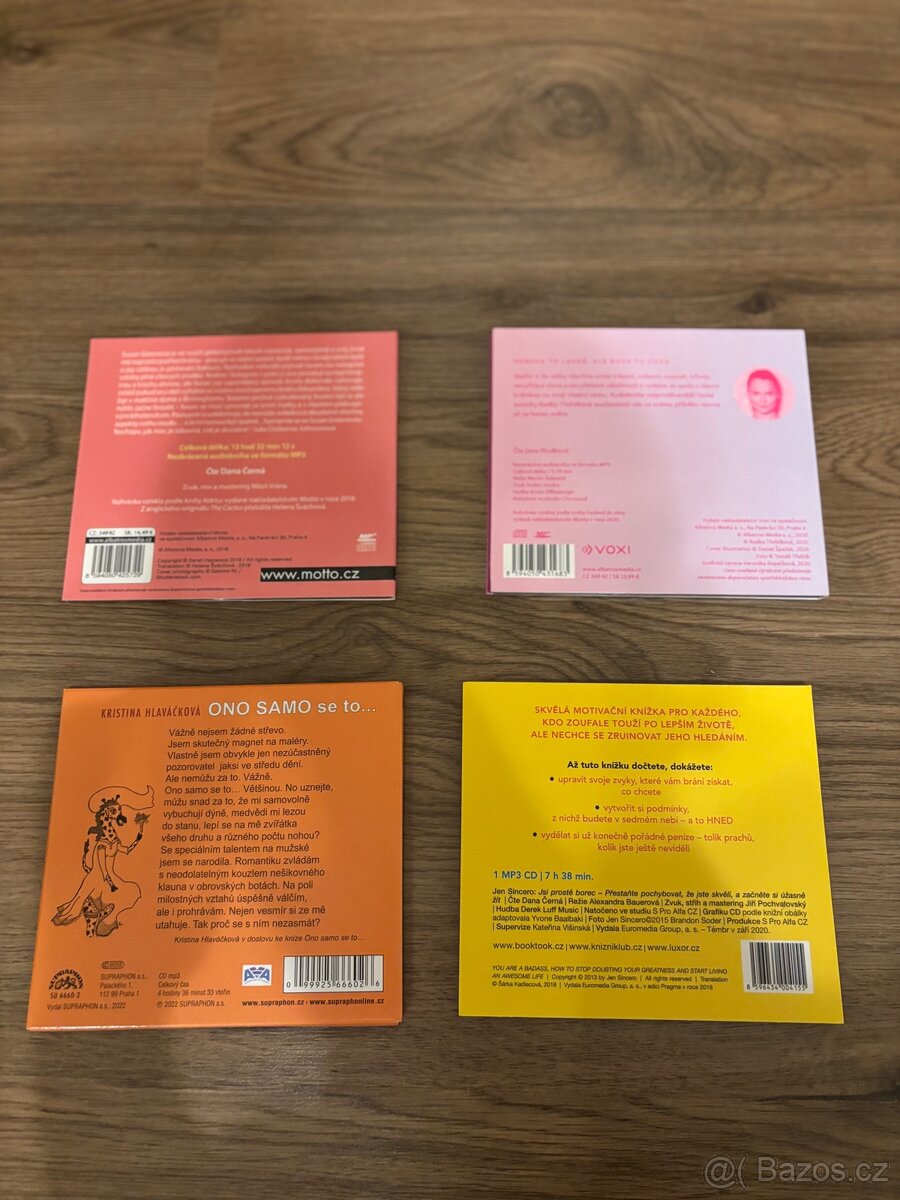 Audioknihy na CD – 4 ks - 2