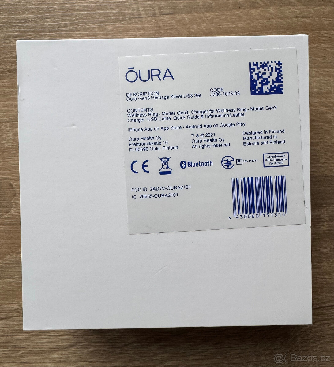 Oura ring, gen 3, velikost 8 - 2