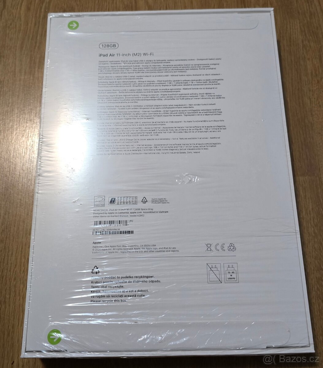 Nový Apple iPad Air 11" 128GB M2 (2024) Wi-Fi Space Gray - 2