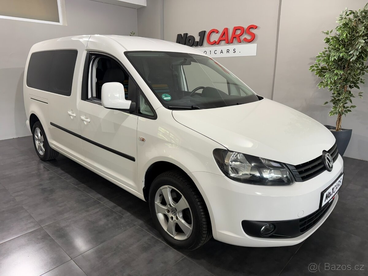 Volkswagen Caddy MAXI 2,0 TDI MAXI 7 MÍST ČIDLA - 2