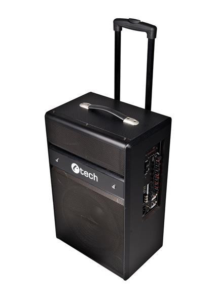 Party repro:C-TECH Impressio Cappella 100W RMS,baterie,2xMIC - 2