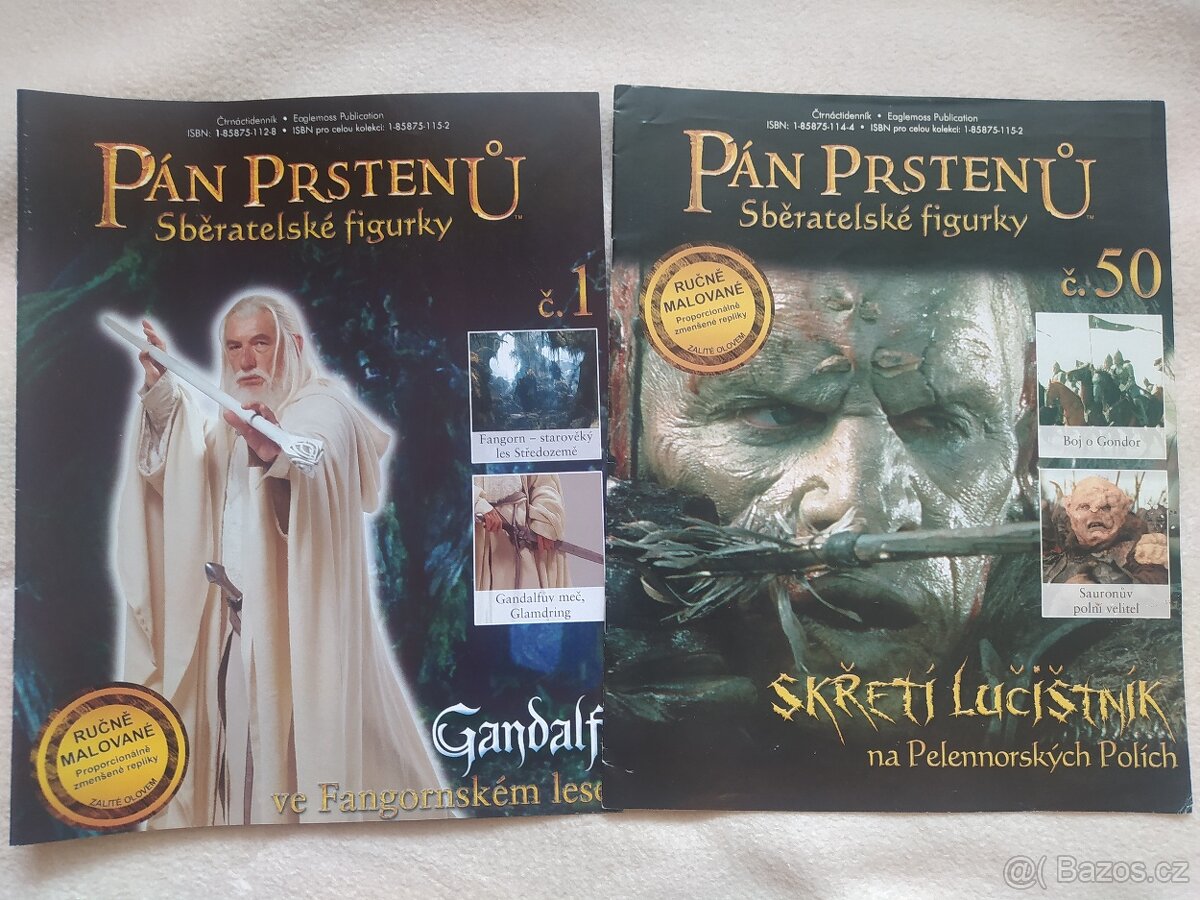 Kompletní sada figurek Pán prstenů od © Eaglemoss London - 2