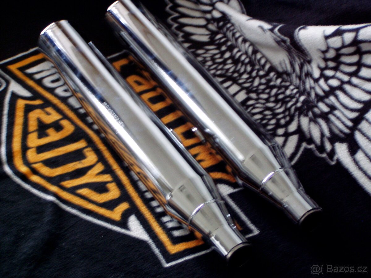 Harley Davidson Softail M8 ,koncovky výfuků s E -hom.2018-23 - 2