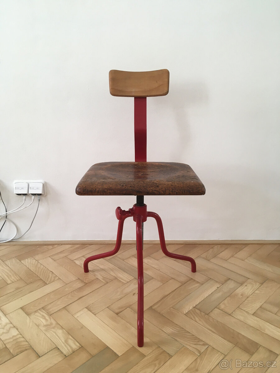 Industriální židle Baťovka - 2