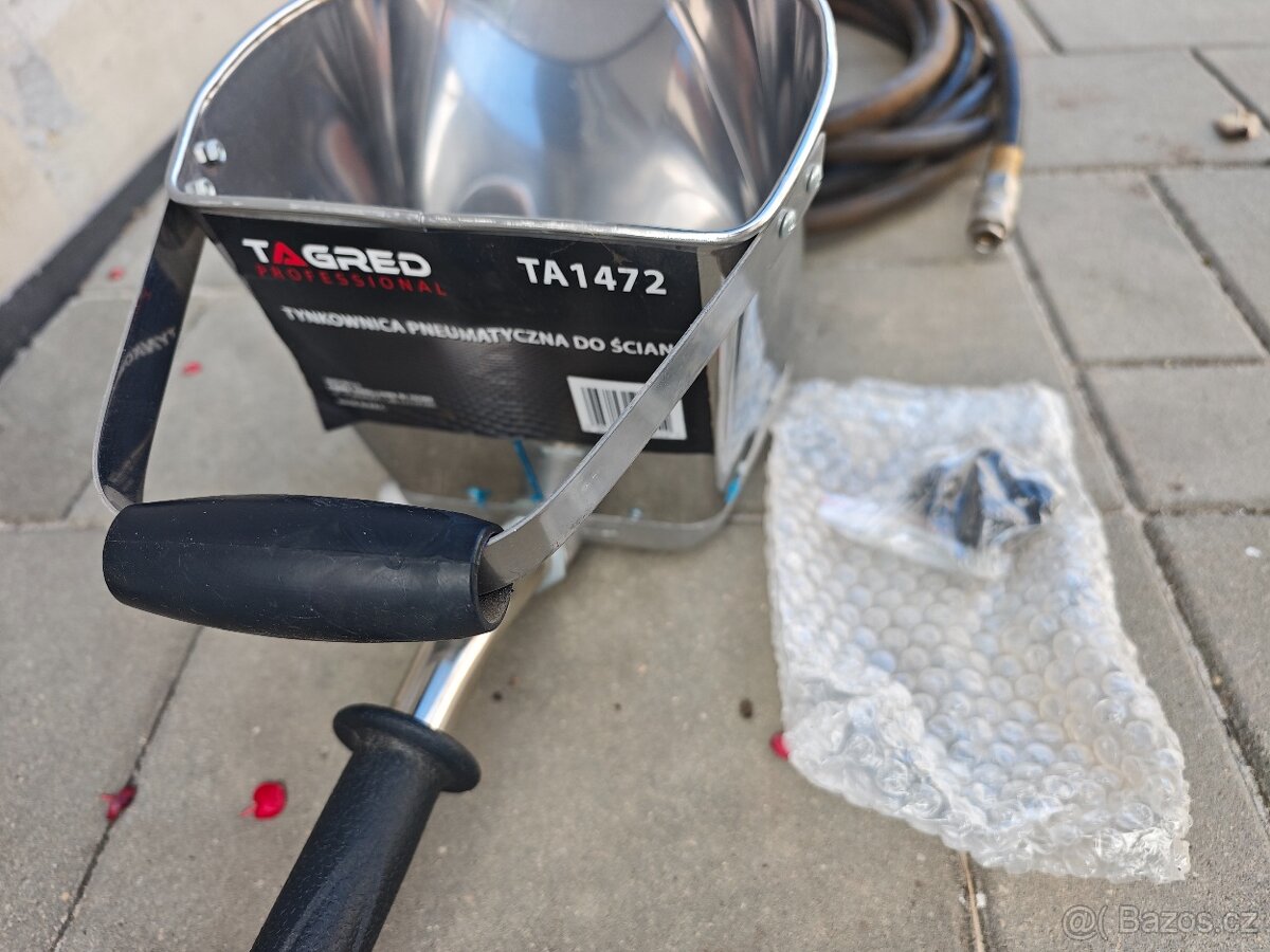 Stříkací pistole na omítku + hadice - 2