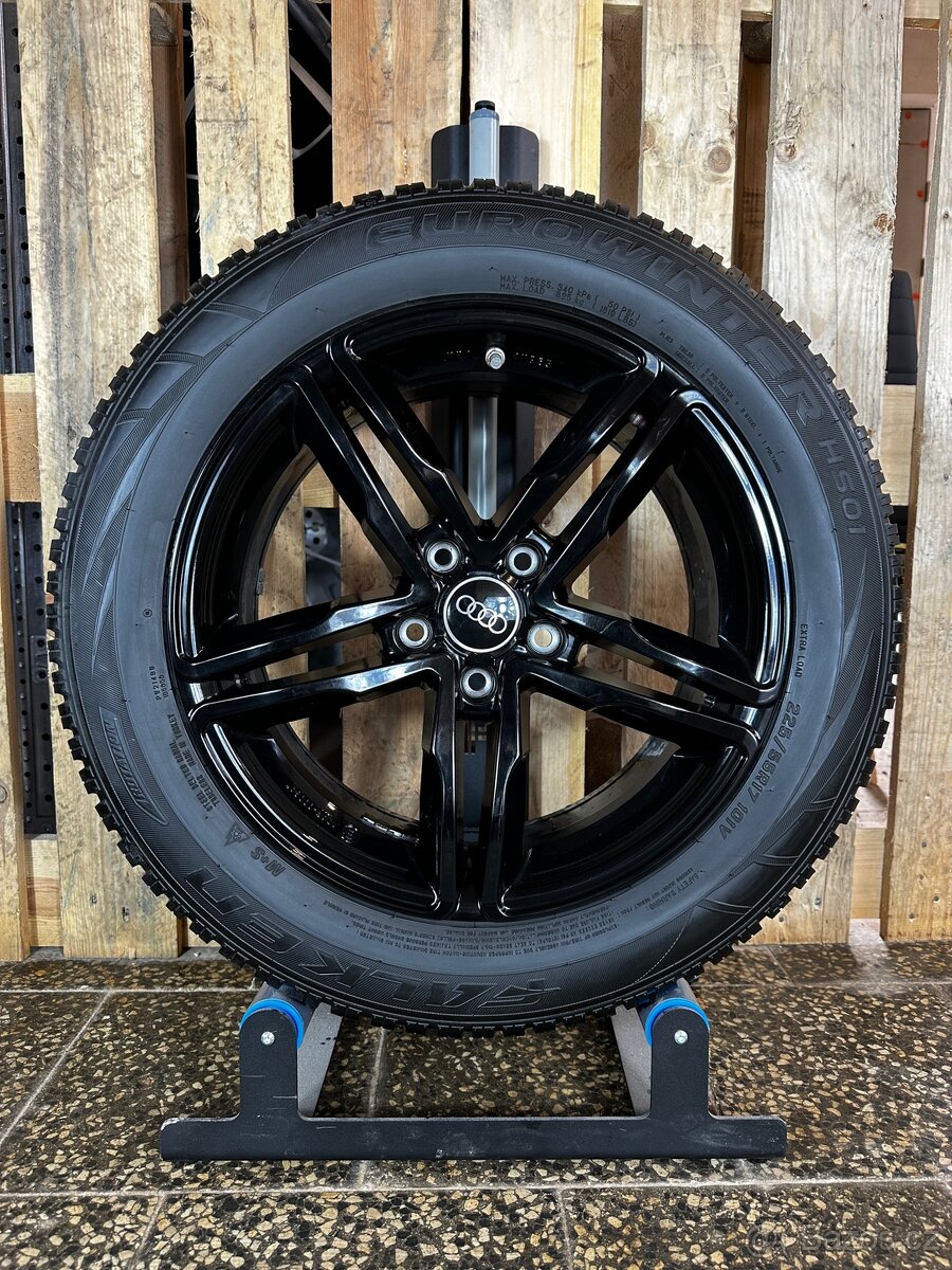 Alu kola 5x112 r17 s pneu (zr50) - 2