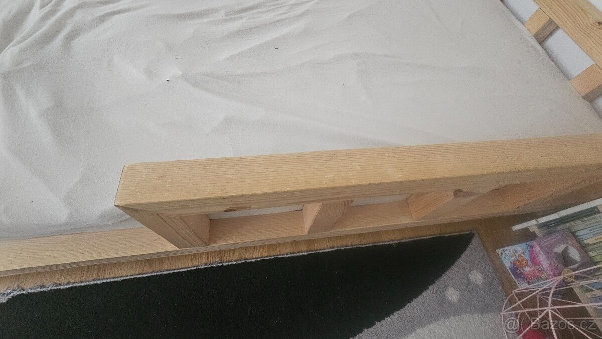 Domeckova postel s matraci, 120x 180cm - 2