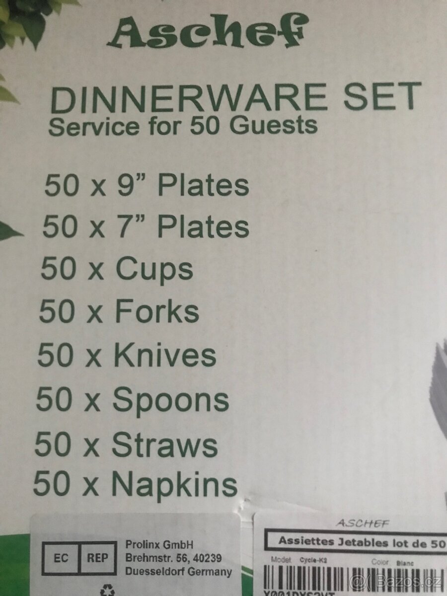 Sada nádobí na párty pro 50 osob - 2