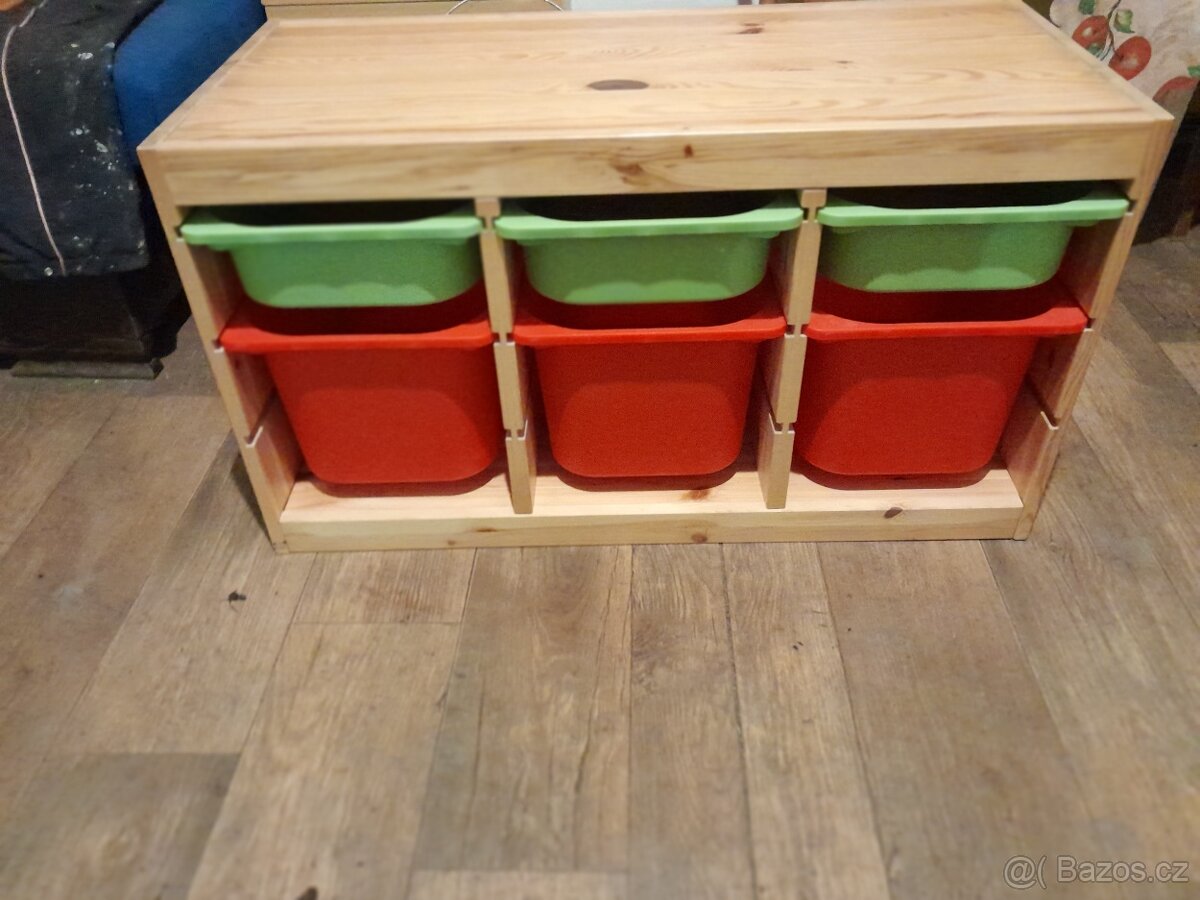 Ikea úložná sestava Trofast borovice - 2