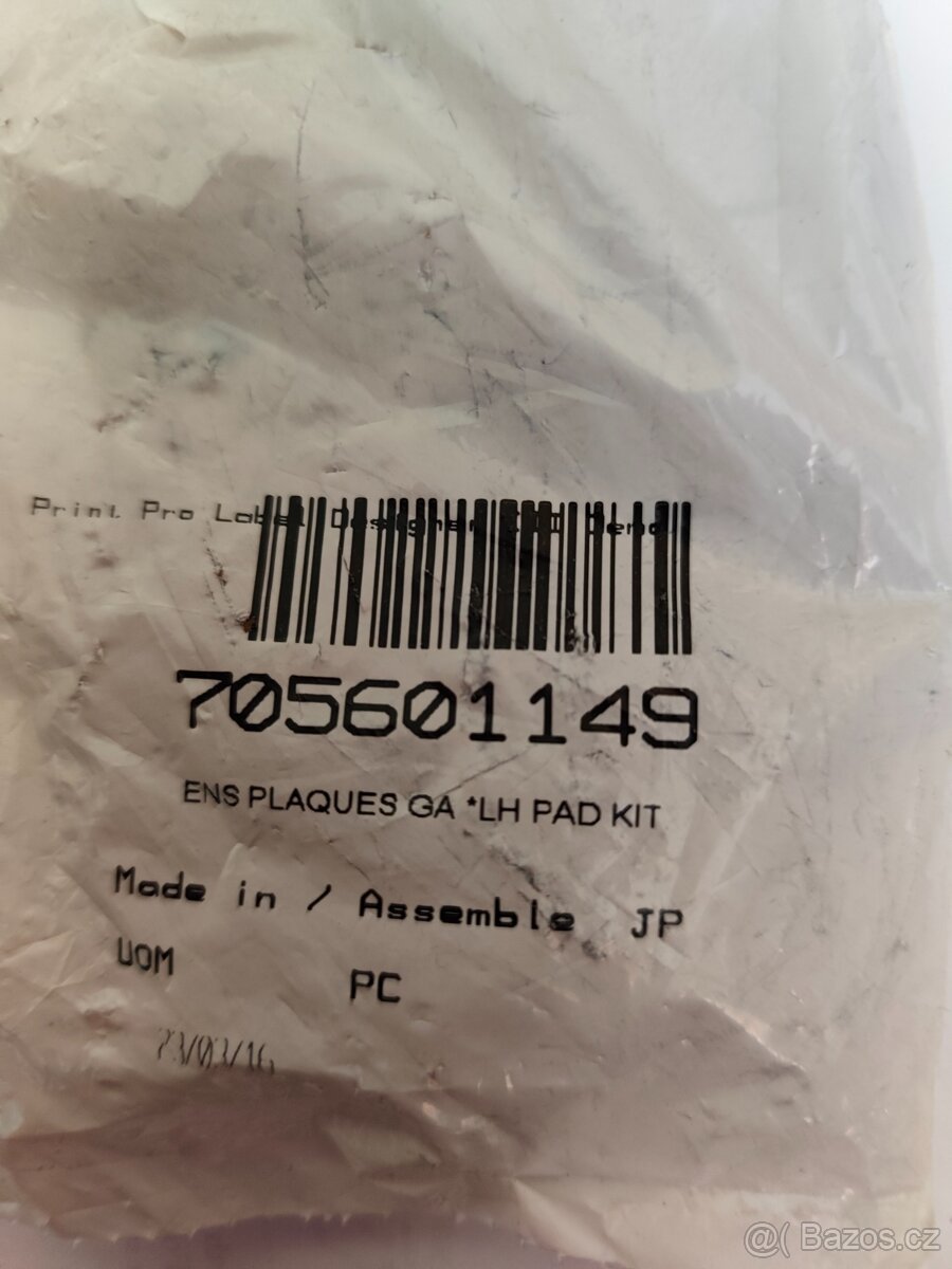 Can-Am brzdové destičky přední L SSV - 2