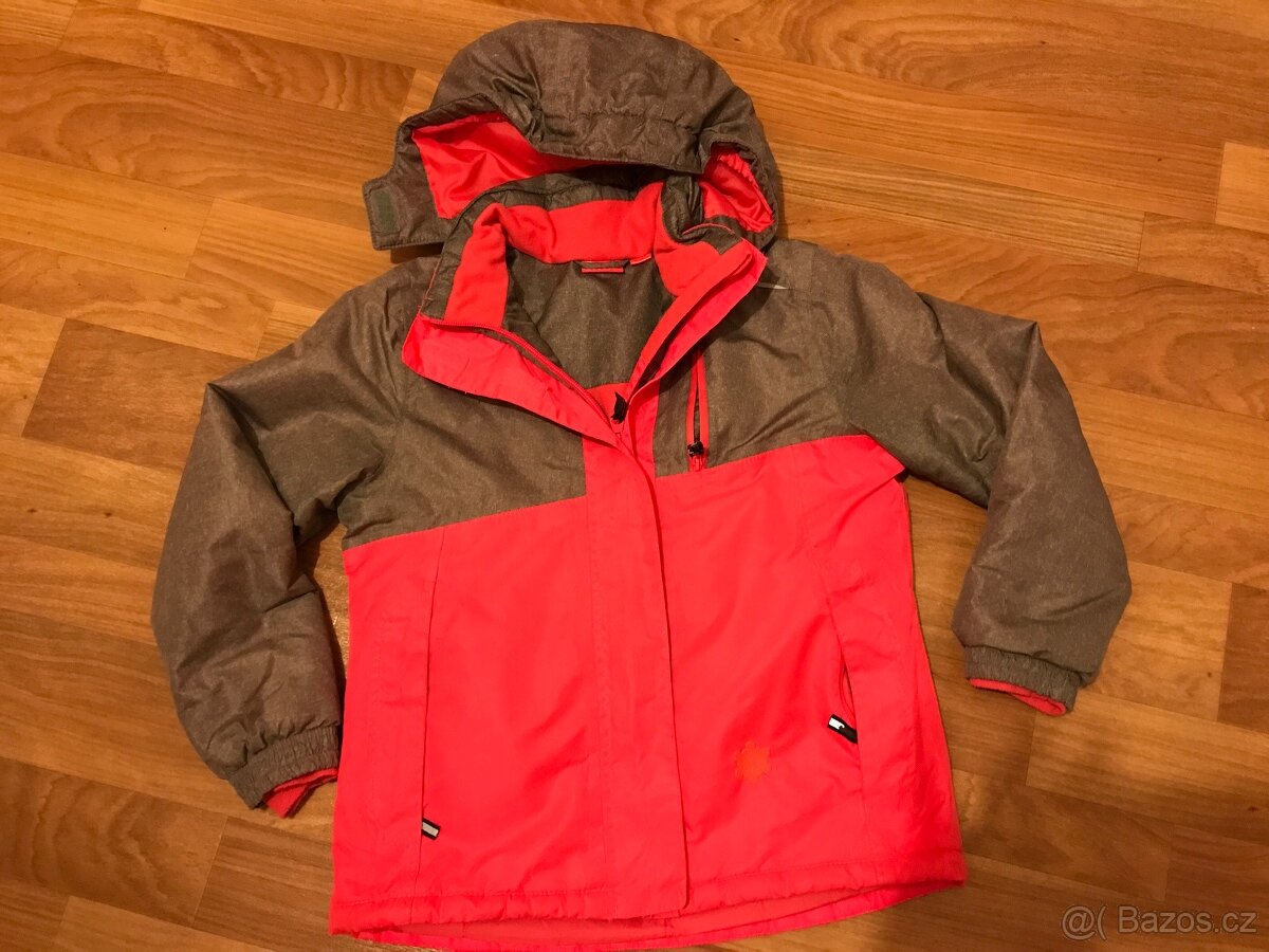 DÍVČÍ ZIMNÍ BUNDA vel: 134/140 - 2