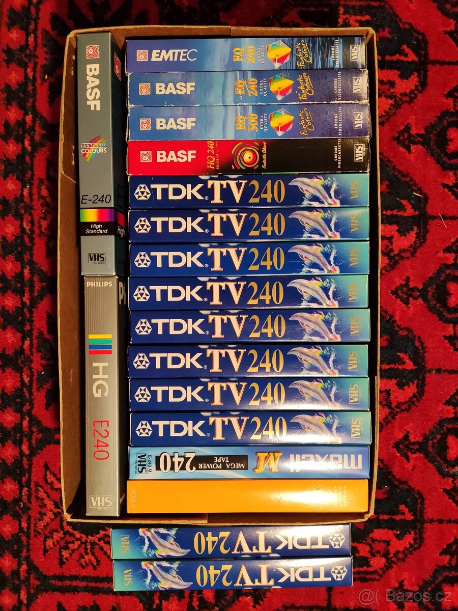 Videokazety VHS 18ks - 2