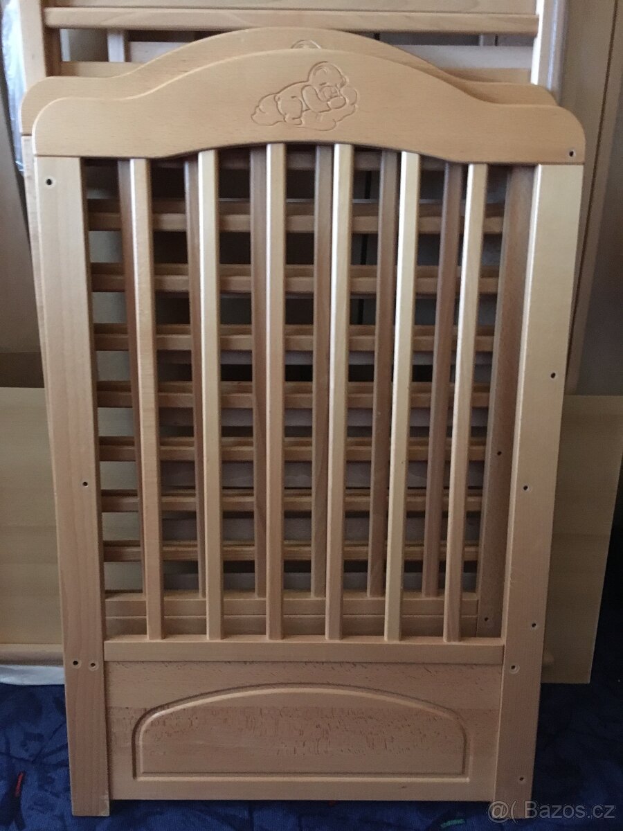 Detska drevena luxusni postylka Pali 120x60 cm - 2