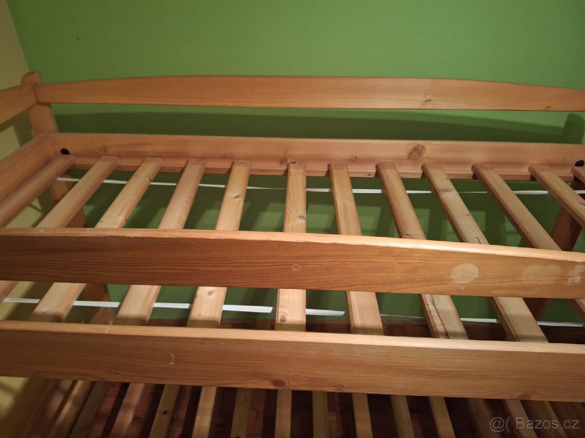 Patrová postel z masivu GAZEL model Sendy – Top stav - 2