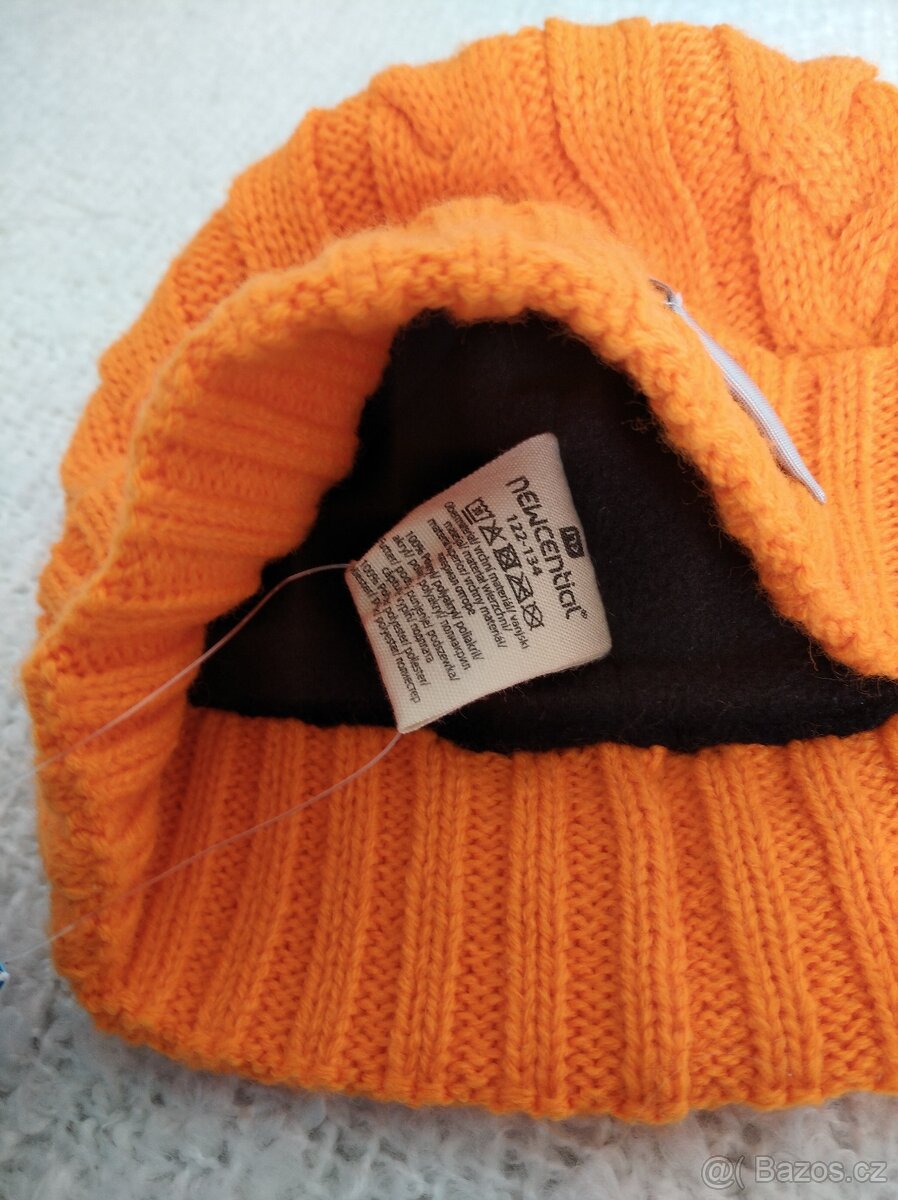 NOVÁ zimní čepice 122-134 - 2