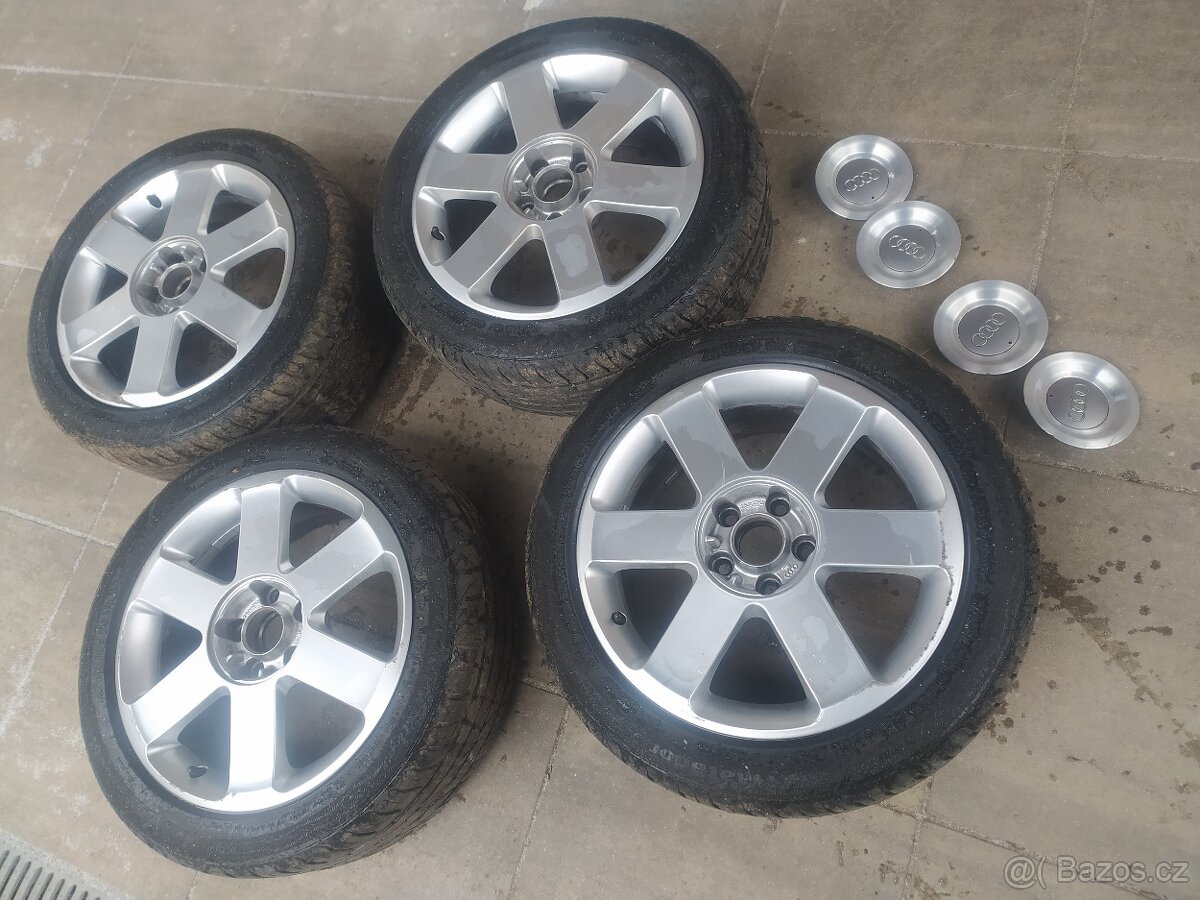 Letní pneu 17" + ALU disky AUDI - 2