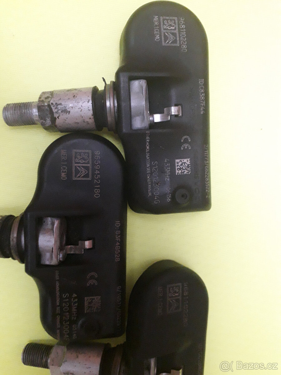senzory tlaku TPMS Peugeot - 2