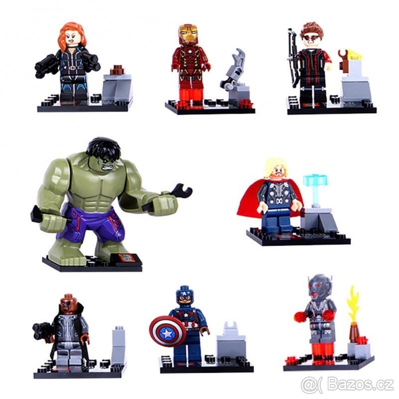 FIGURKY MARVEL AVENGERS 8 KS - 2