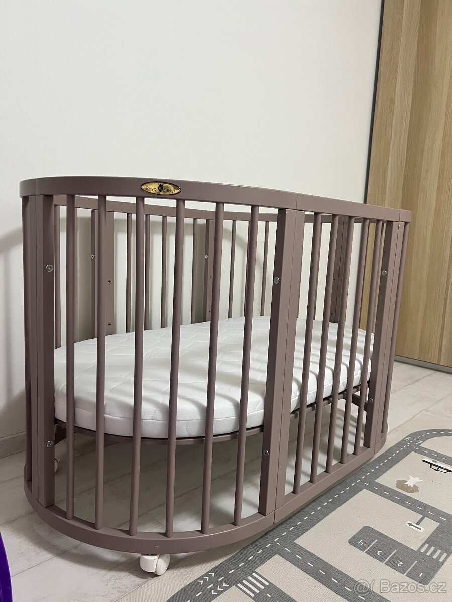 Postýlka 9v1 ROYAL SLEEP - 2