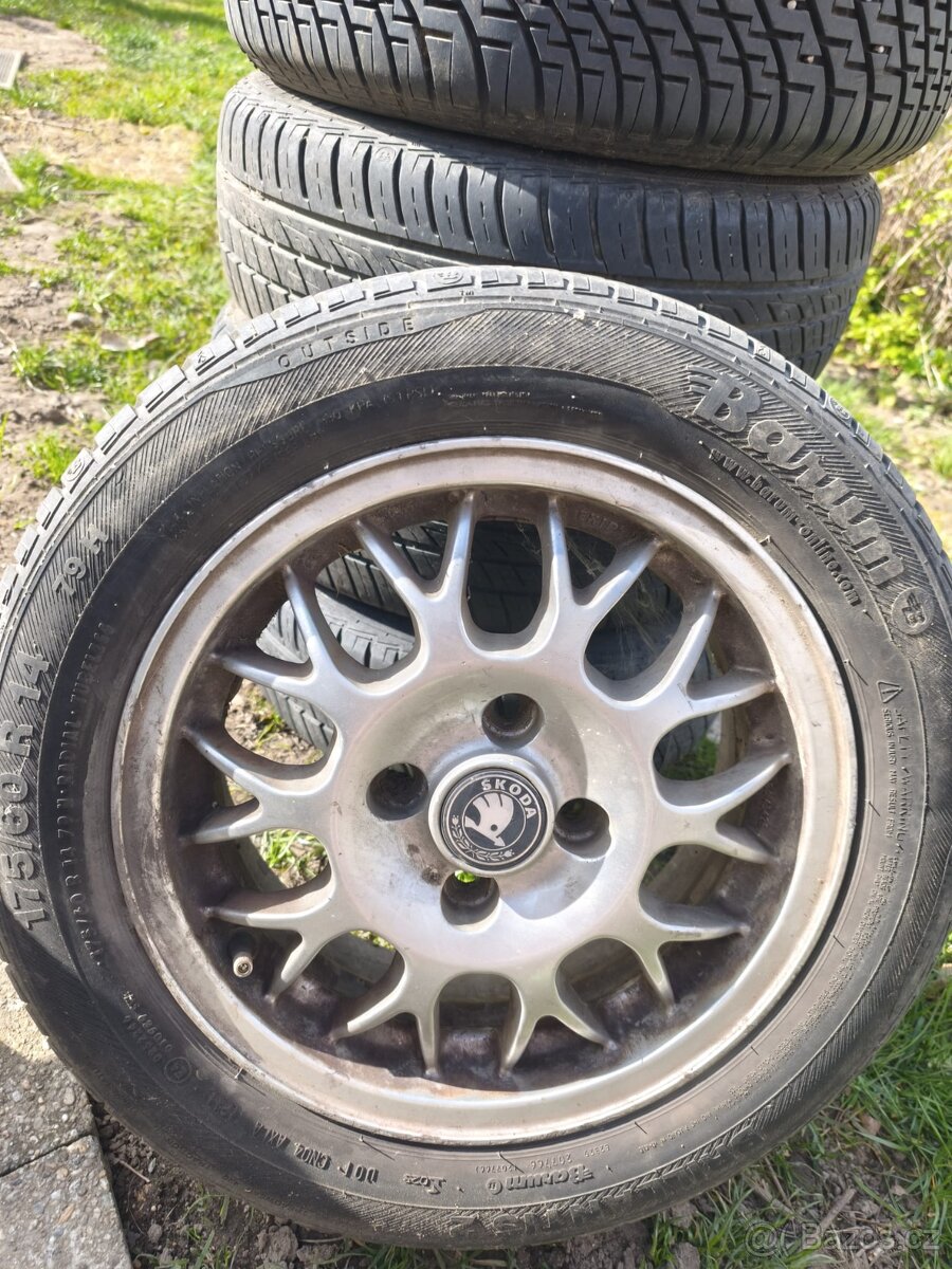 Disk s pneu Škoda - 2