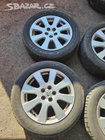 Prodám sadu alu kola Original Toyota - 2