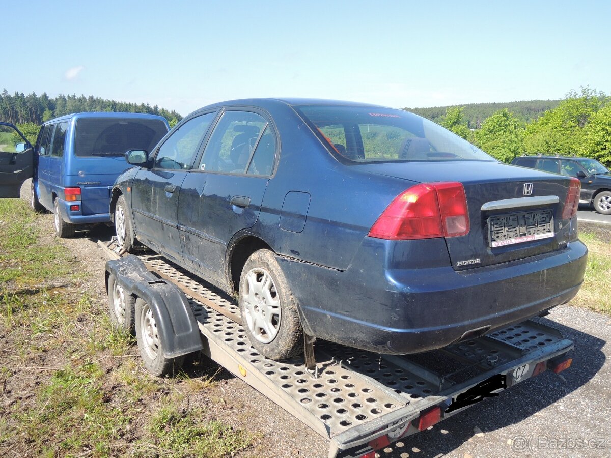 honda civic coupe 2001 - 2