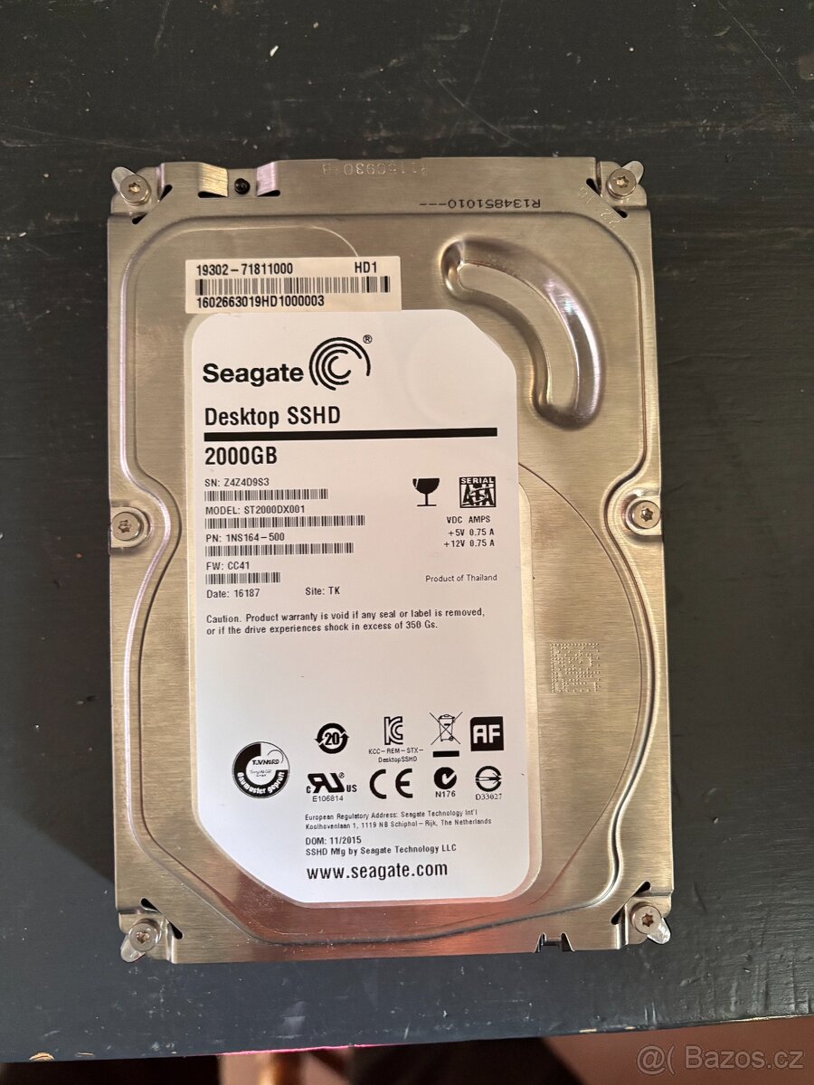 Prověřené HDD 3,5" disky - 2