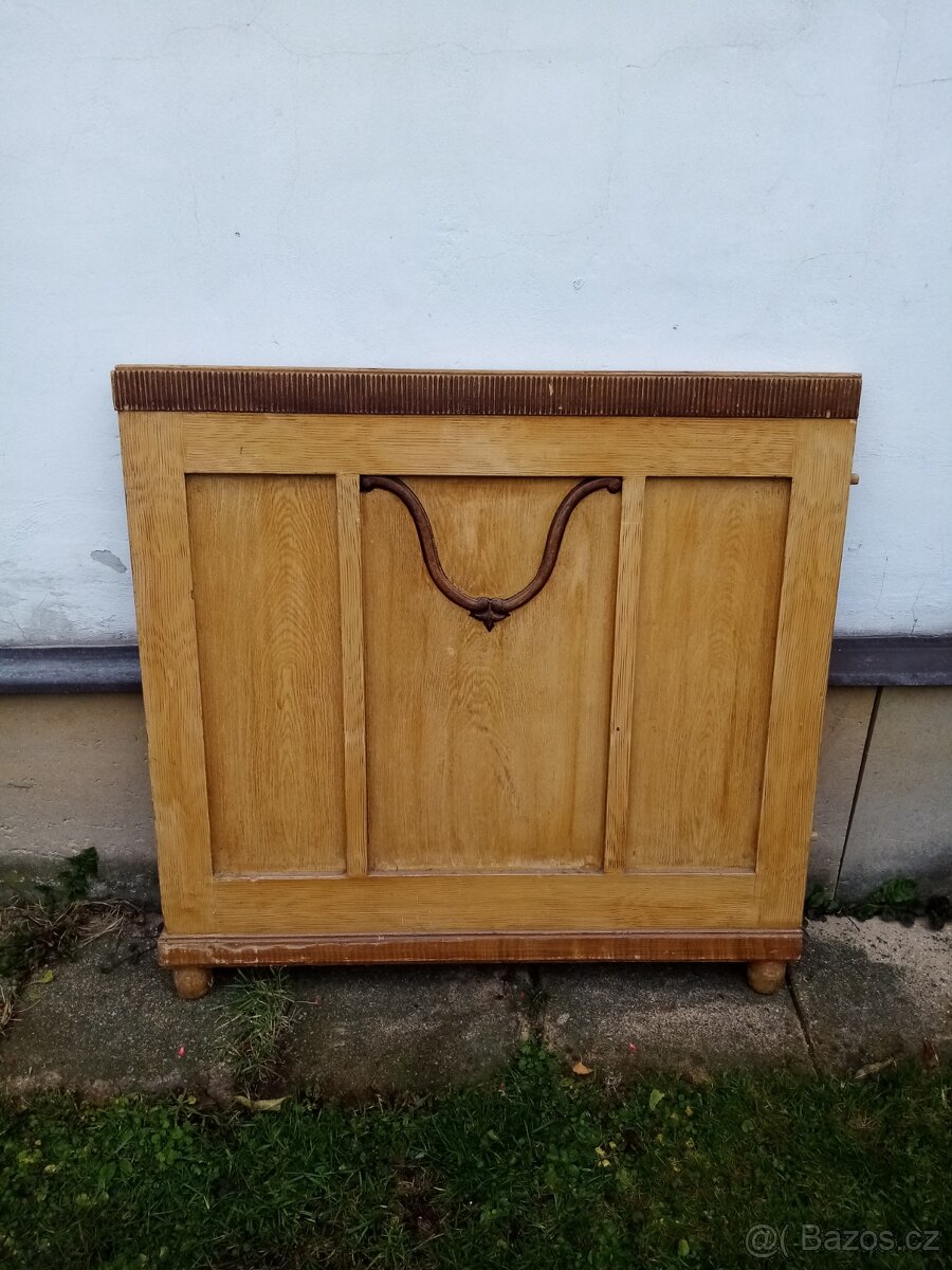 Starožitné párové postele fládr - 2