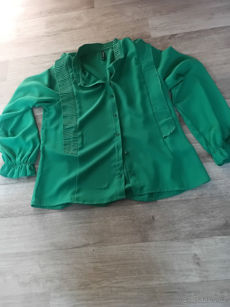 PĚKNÁ ZELENÁ HALENKA XL MOODO - 2