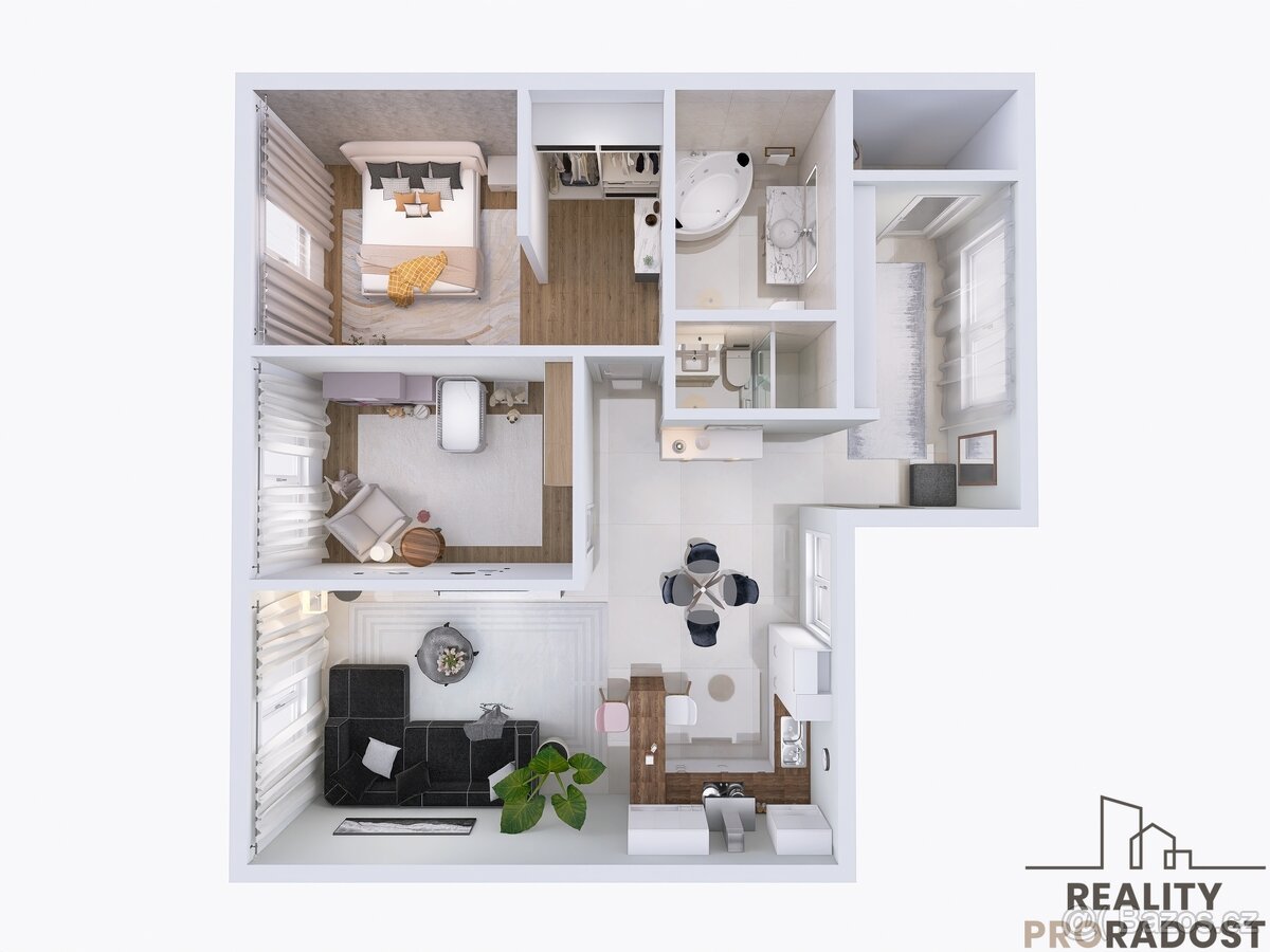 Ve výhradním zastoupení nabízíme k prodeji rodinný dům o dis - 2