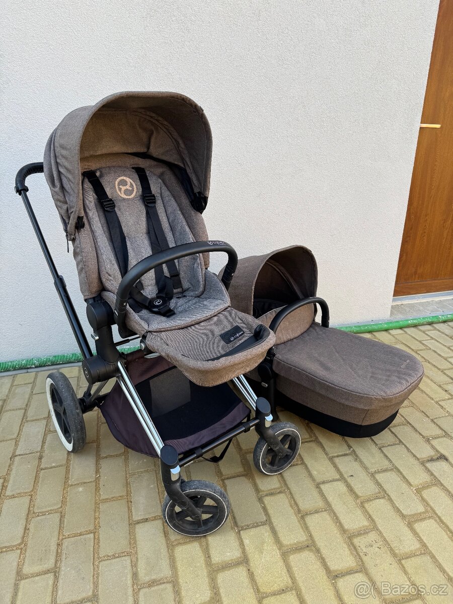 Kočárek Cybex Priam – 2017, barva Cashmere Beige - 2