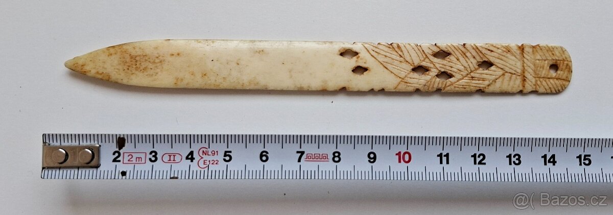 Prodám kostěný nůž na dopisy - 2