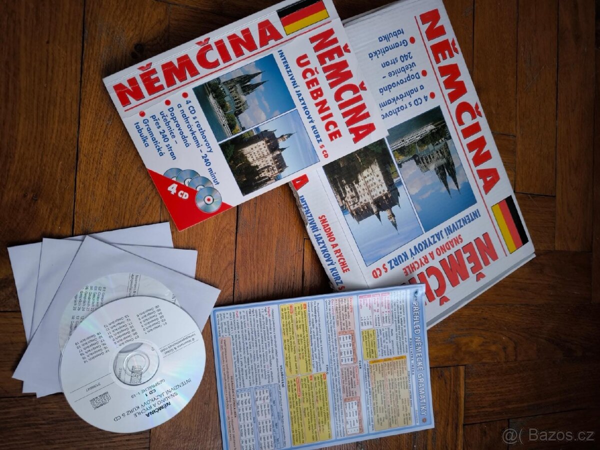 Prodám intenzivní jazykový kurz s CD - Němčina - 2