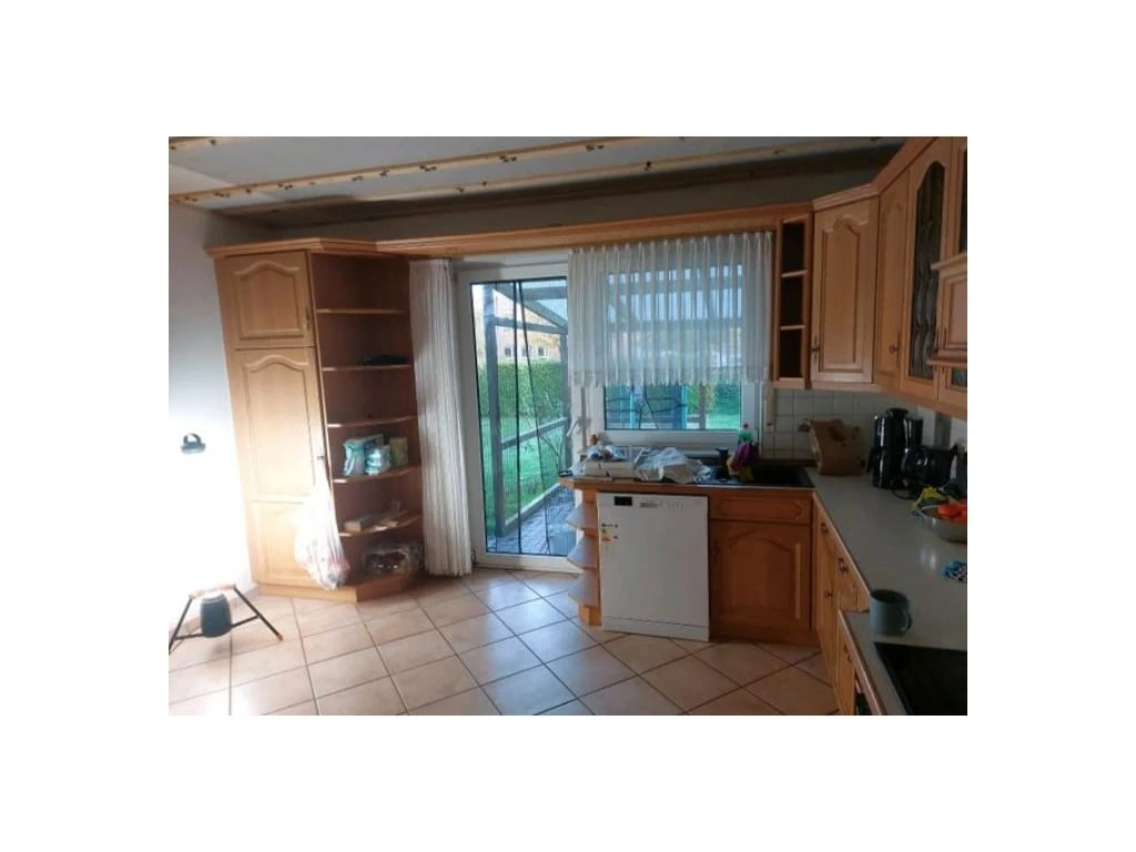 Rustikální dubová kuchyňská linka se spotřebiči,5534 - 2