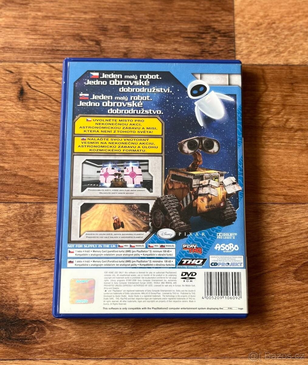 Hra Sony PS2: Disney Pixar Vall-I (CZ dabing) - 2