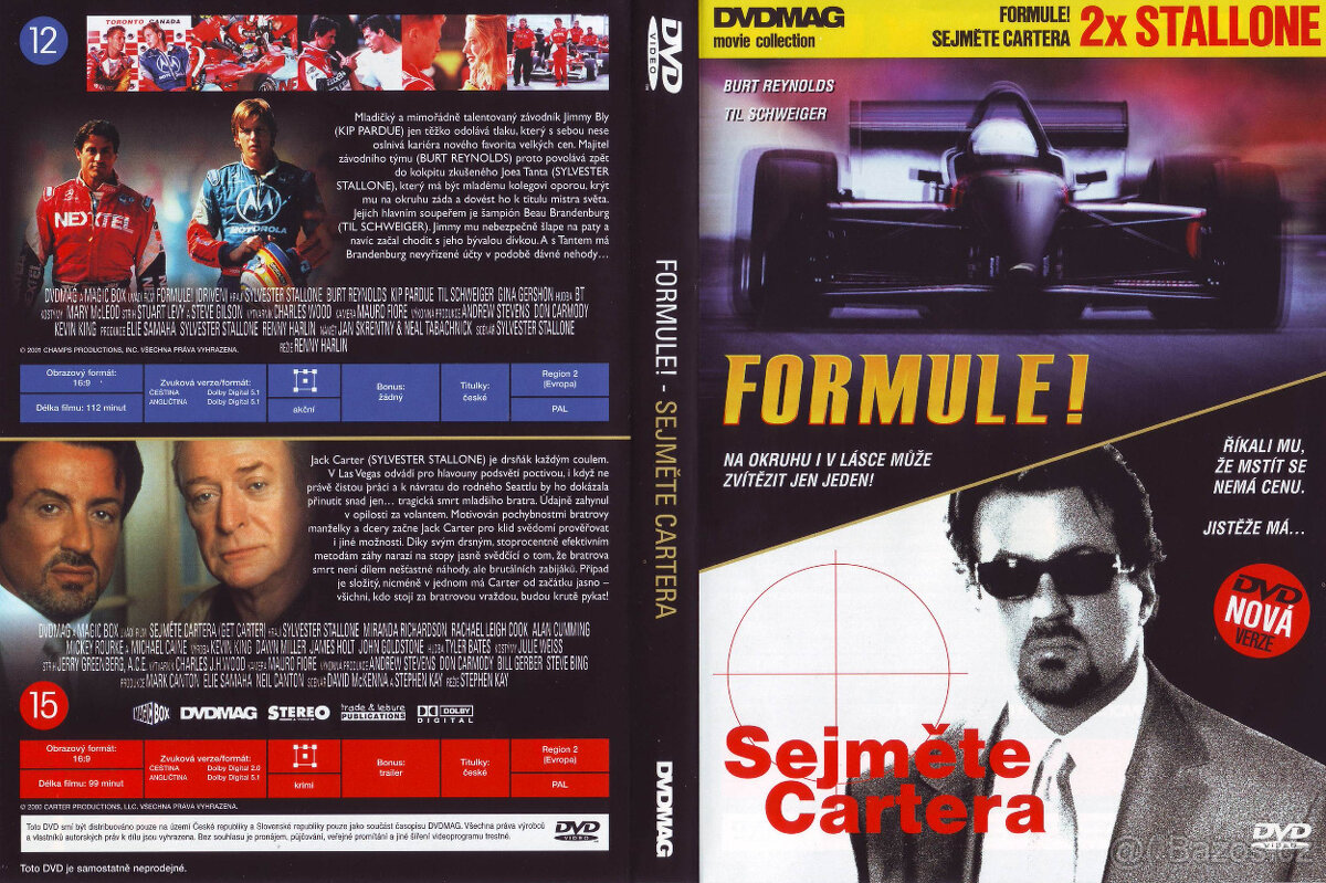 10 filmů na 5-ti originál oboustranných DVD - 2