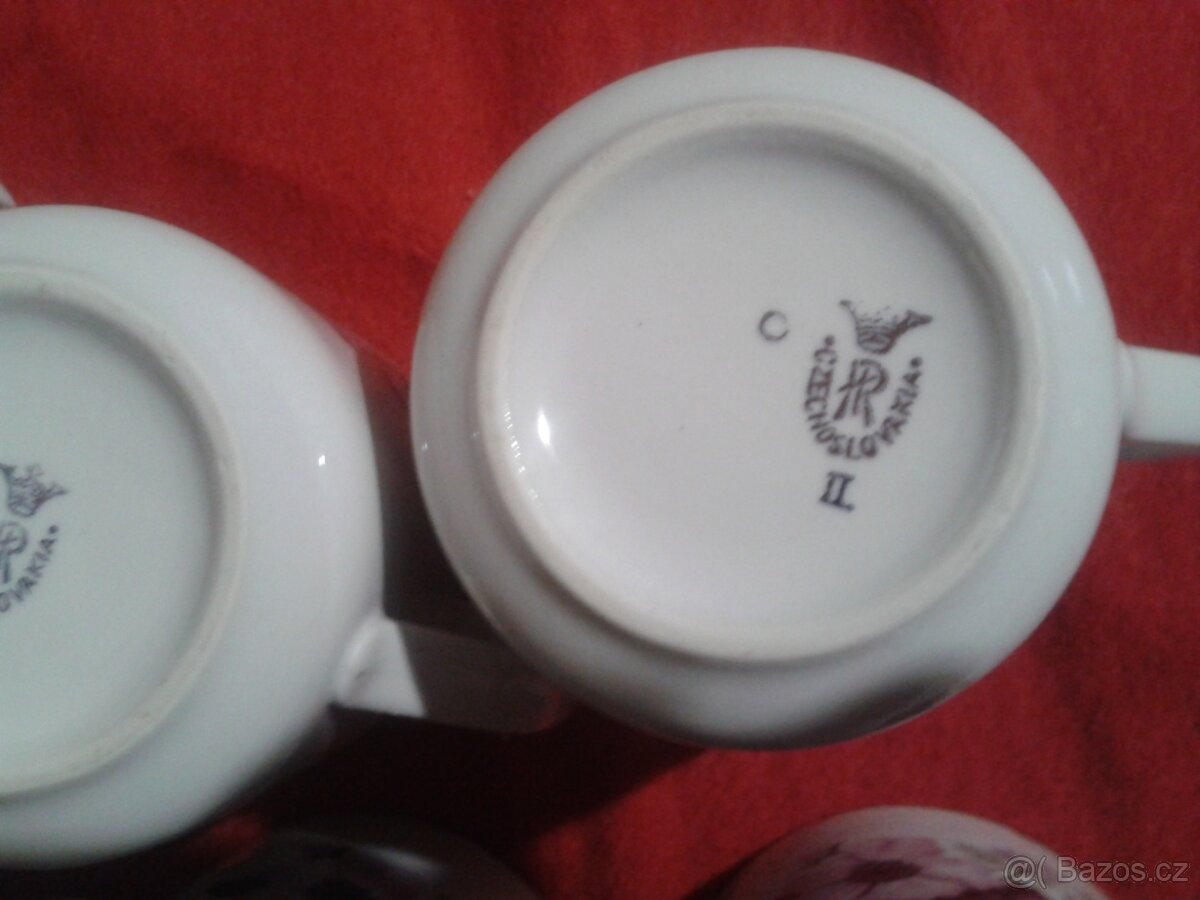 Retro sada hrnků 6 ks - 2