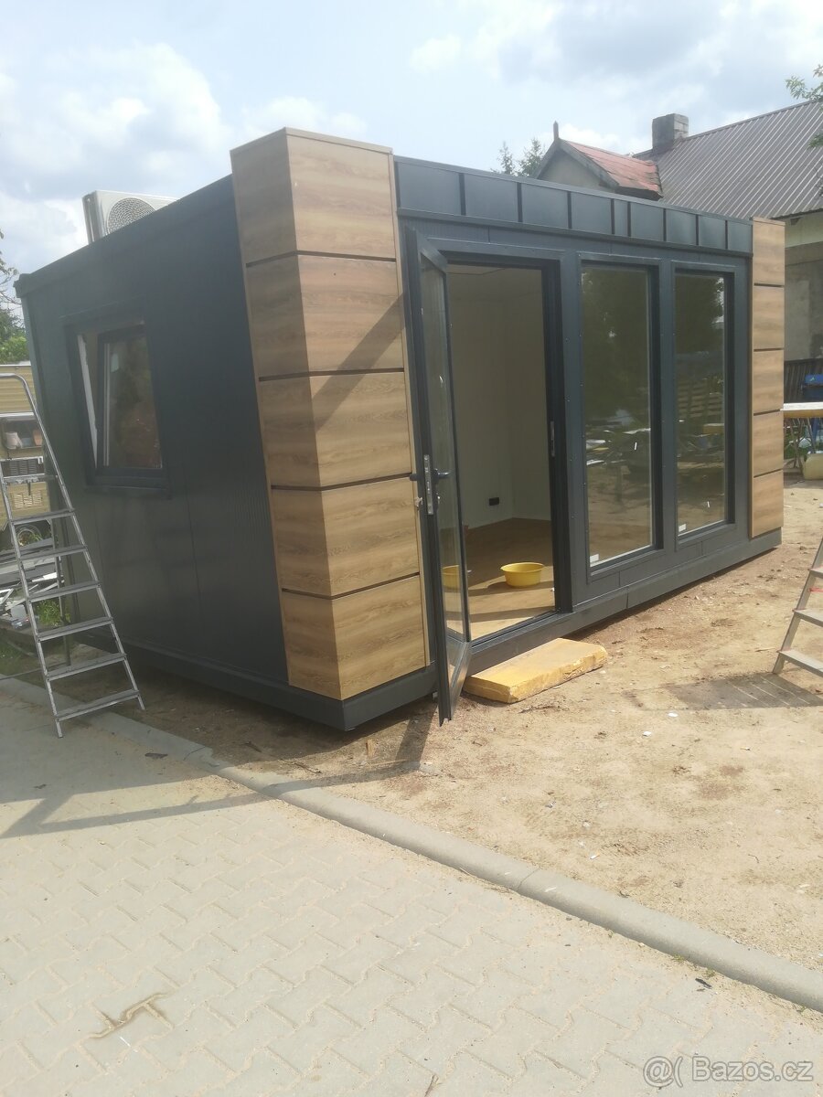 ZAHRADNÍ DOMEK PAVILON KONTEJNER PŘÍSTĚNA GARÁŽ KANCELÁŘ PRO - 2