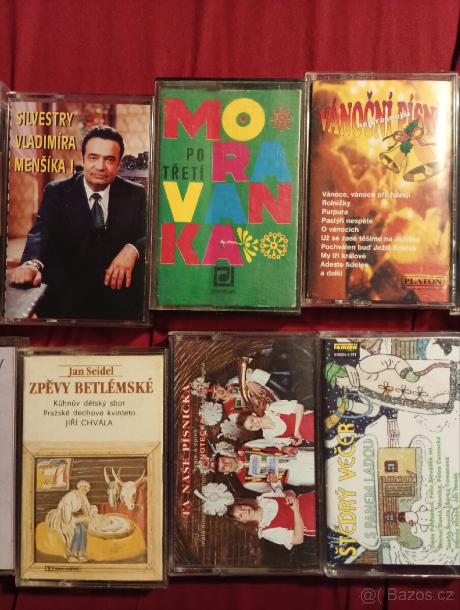 MC kazety ,22 ks ,Menšík ,Eva a Vašek /soubor 2/ - 2