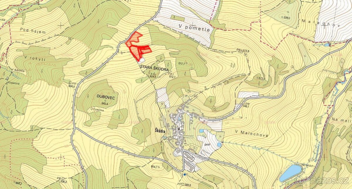 Zemědělská půda, prodej, Škůdra, Strašice, Strakonice - 2