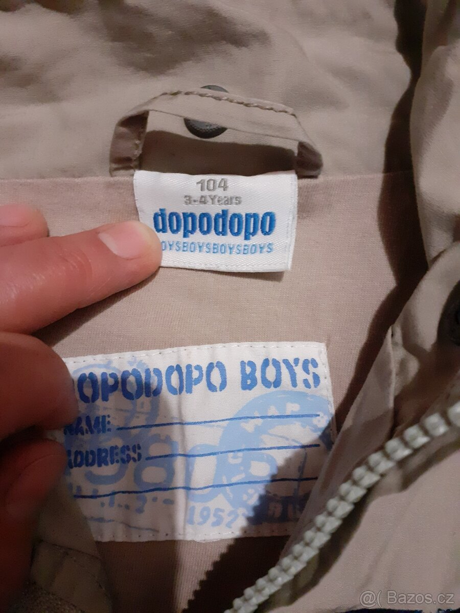 jarní/podzimní bunda 3-4roky - 2