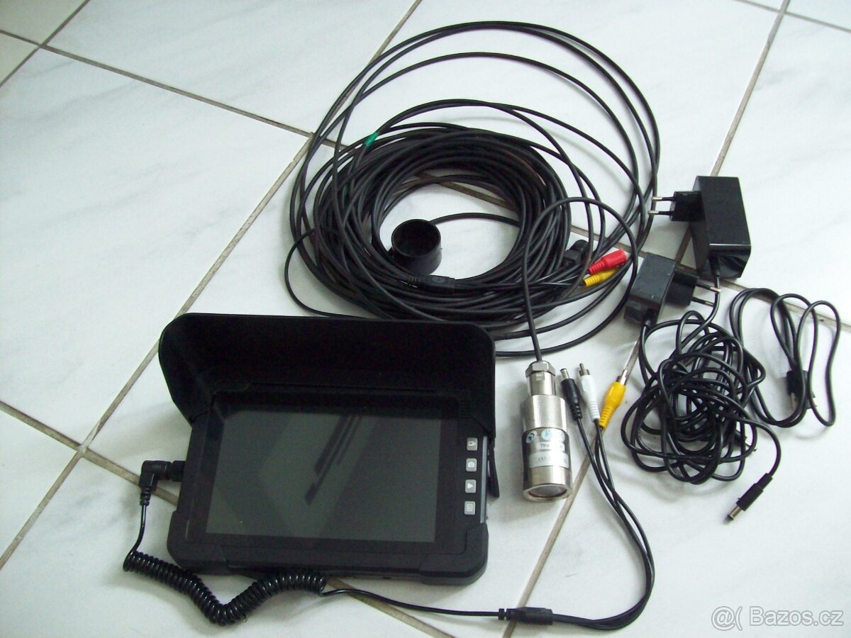 Vodotěsná inspekční kamera 20m + monitor 7" - 2