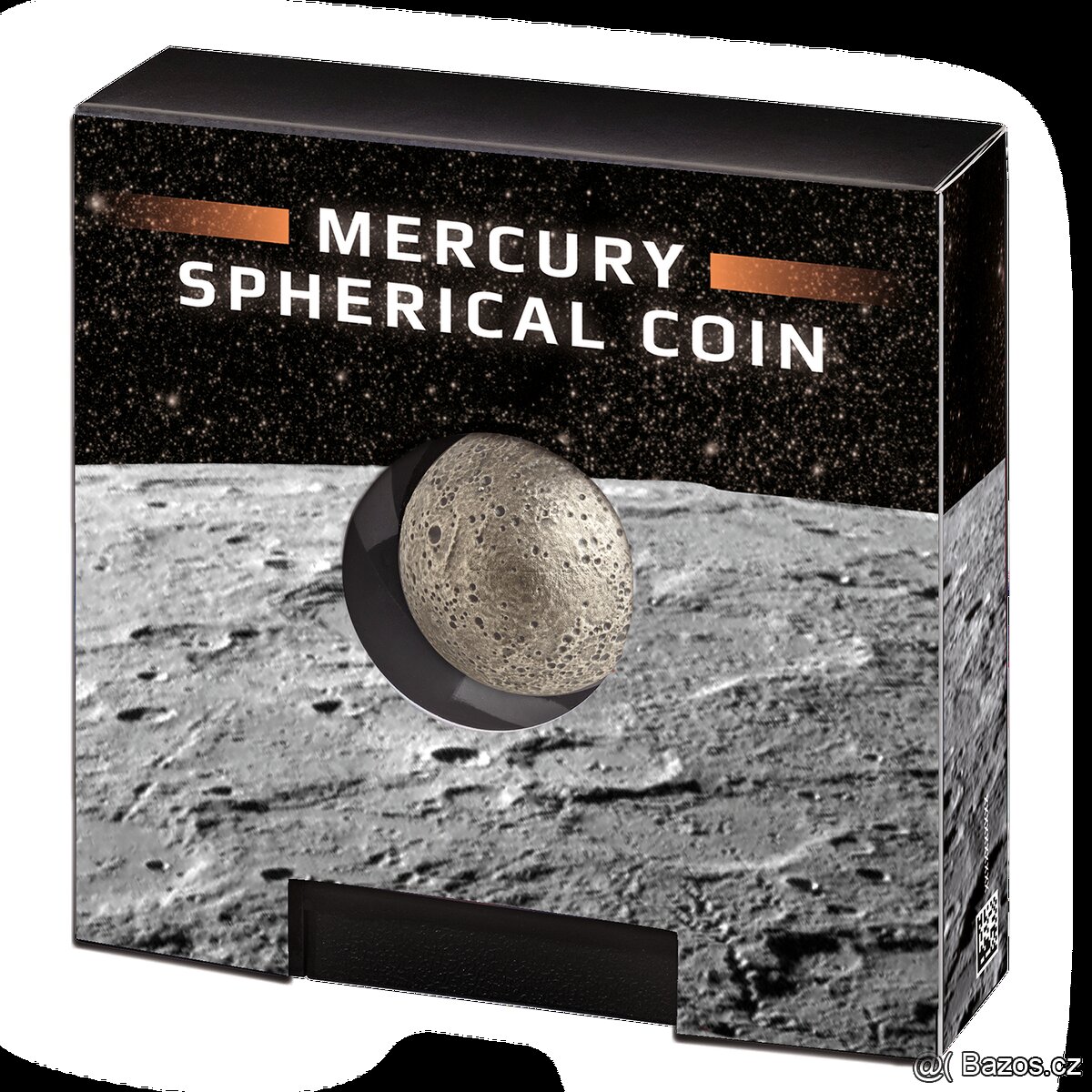 Stříbrná mince Merkur 3D - 2