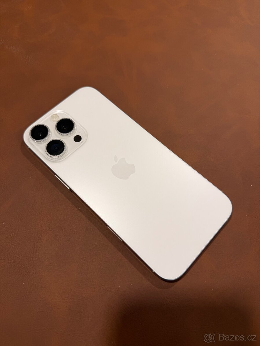 Iphone 16 pro max bily titan 256gb - 2