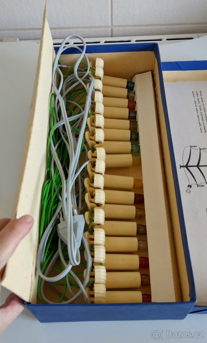 RETRO vánoční světýlka - 2