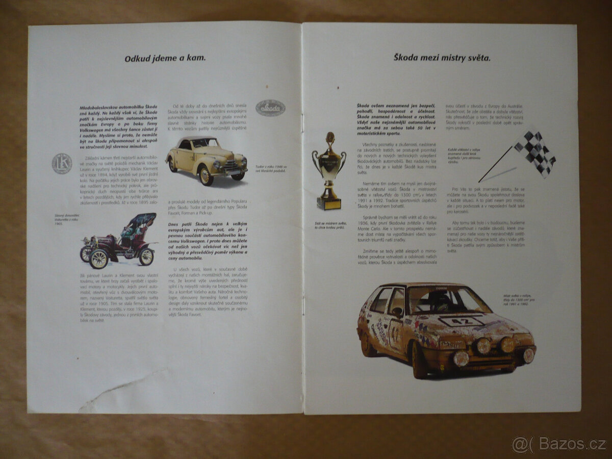 Prospekt Škoda Favorit - 2